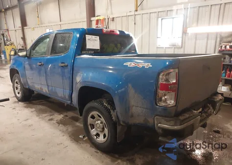 2021 Chevrolet Colorado 4Wd Short Box Wt z USA, uszkodzony, nr VIN 1GCGTBENXM1287157